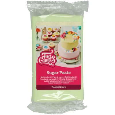 FunCakes Potahovací hmota patelově zelená 250 g – Hledejceny.cz