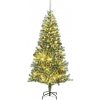Vánoční stromek zahrada-XL Umělý vánoční stromek s 300 LED a sadou koulí zasněžený 180 cm