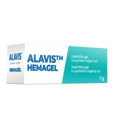 Alavis Hemagel urychlení hojení ran 7 g