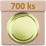 Víčko na sklenici TO-82 - Zlatá plástev - Krabice 700 ks – Hledejceny.cz