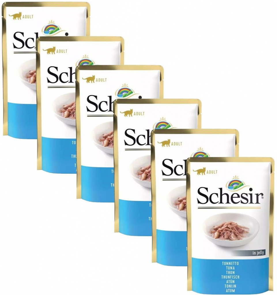 Schesir Soup divoký tuňák s dýní 6 x 85 g