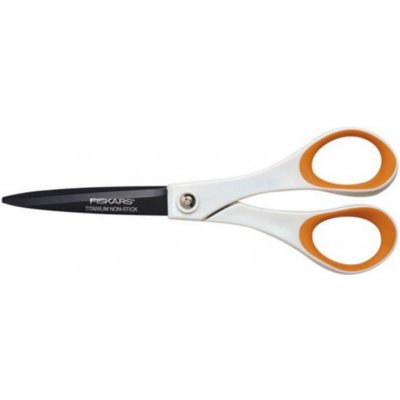 Fiskars Nůžky Univerzáln Titanium nepřilnavé , 18 cm – Zbozi.Blesk.cz