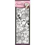 Anděl Samolepka na zeď - velké květy - 15,2 x 40,6 cm - 1395 – Hledejceny.cz