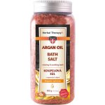 Bohemia Herbs Arganový olej relaxační koupelová sůl 900 g – Zboží Mobilmania