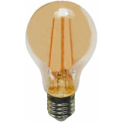 ACA Lighting LED FILAMENT E27 STEP-DIM A60 jantar 8W 2700K 230V 940lm RA80 – Hledejceny.cz