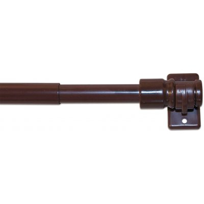tyč vitrážová CAFE teleskopická 120-225cm, kov, hnědá 704477 – Hledejceny.cz