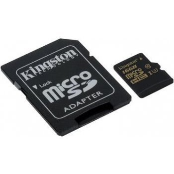 Kingston microSDHC 16 GB UHS-I U3 SDCG/16GB