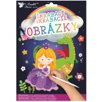 Vyškrabávací obrázky 2 archy PRINCEZNA – Zbozi.Blesk.cz