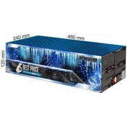 Best Price Kompaktní ohňostroj Frozen 200 ran 20 mm