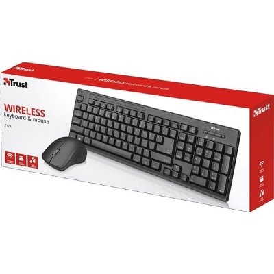 Trust Ziva Wireless Keyboard with mouse 22122 – Sleviste.cz