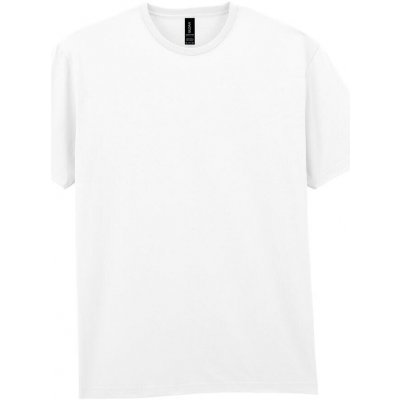 Léhlé bavlněné tričko Gildan bílá – Zboží Dáma