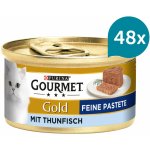 Gourmet Gold jemná s tuňákem 48 x 85 g – Zboží Mobilmania