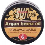 Vivaco Sun Argan Bronz Oil Tanning Butter SPF6 200 ml voděodolné opalovací máslo s arganovým olejem pro rychlé zhnědnutí – Zboží Mobilmania