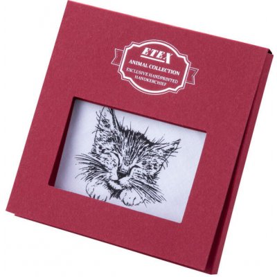 Kapesník v krabičce kočka – Zboží Mobilmania