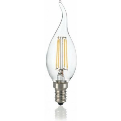 Ideal Lux LED žárovka Classic E14 4W 153940 4000K colpo di vento – Zboží Živě