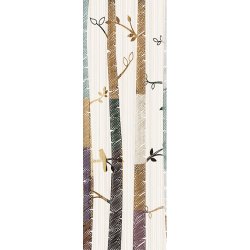 AG design FTNVL-3701 vliesová fototapeta Drawn Trees rozměry 90 x 270 cm