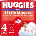 Huggies Little Movers Pants 4 36 ks – Sleviste.cz