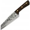 Kuchyňský nůž UG Grill Nůž Kiritsuke 16,9 29 cm Nerezová ocel Wenge dřevo