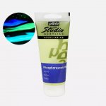 Pébéo Fosforeskující akrylová barva Pébeo Phosphorescent 100 ml žlutá – Zboží Mobilmania