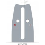Oregon lišta vodící 33 cm, .325", 56 článků 130MLBK095 – Zbozi.Blesk.cz
