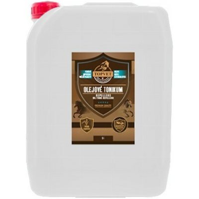 TOPVET koně Olejové tonikum Repellens pro koně 5 l – Hledejceny.cz