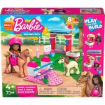 Mega Construx Barbie Oblíbená Místa - skákání s koníkem – Zboží Dáma