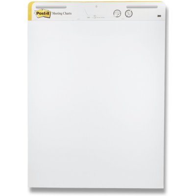 3M Post-it Meeting Charts 559 - samolepicí flipchart - 635 × 762 mm, 30 listů – Zboží Dáma