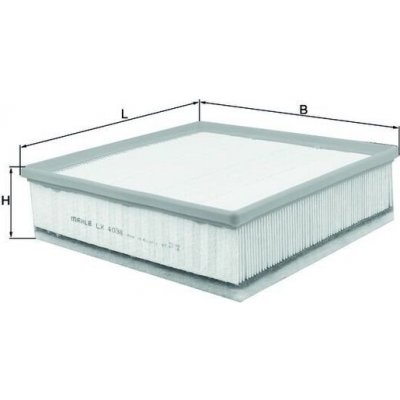 Vzduchový filtr MAHLE LX 4038 – Hledejceny.cz