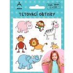 Arch Dětské tetovací obtisky zvířátka 01 – Sleviste.cz