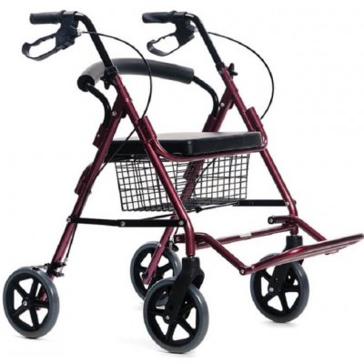 Meyra Čtyřkolové chodítko se stupačkou Meyra ROSE – Hledejceny.cz
