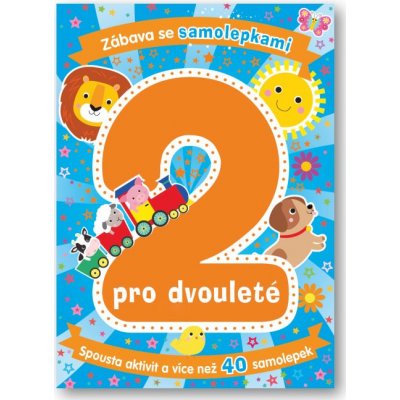 SVOJTKA Zábava se samolepkami pro dvouleté – Zboží Mobilmania