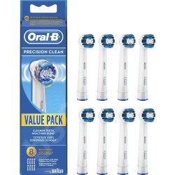 Náhradní hlavice pro elektrický zubní kartáček Oral-B Precision Clean 8 ks