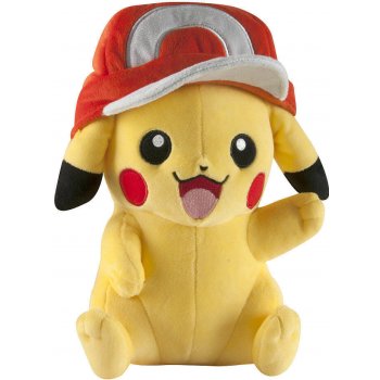 Pokémon Pikachu s Ashovou čepicí 26 cm