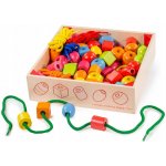 Bigjigs Toys navlékací korálky v dóze – Zboží Dáma