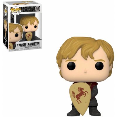 Funko Pop! 92 Game of Thrones Tyrion with Shield – Sleviste.cz