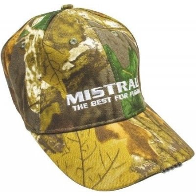 Mistrall Kšiltovka se světlem vzor listí – Hledejceny.cz