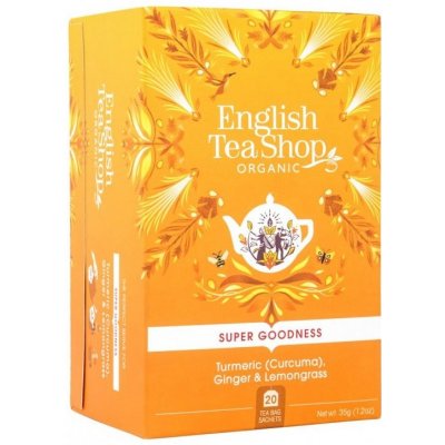 English Tea Shop Čaj Kurkuma zázvor a citrónová tráva 20 sáčků – Zboží Mobilmania