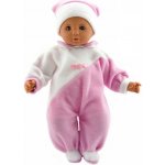 Hamiro /Miminko 50 cm látkové tělo overal růžovobílý 24x60x15 cm – Hledejceny.cz