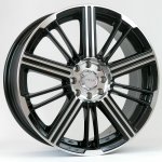 Racing Line 523 7x17 8x100 ET35 black polished | Zboží Auto