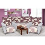 Bellatex potah na sedačku Karmela 1582-831 Béžová 150x200 cm, 2ks 65x150 cm – Zboží Dáma