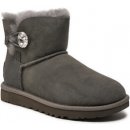 Ugg W Mini Bailey Button Bling 1016554 Šedá