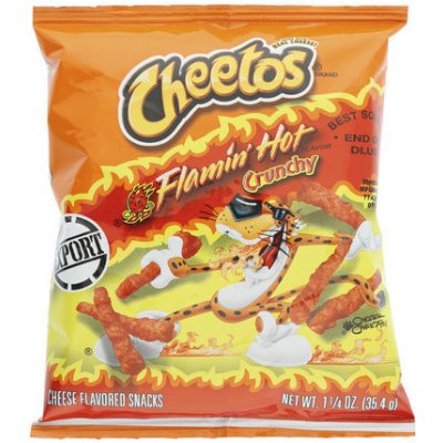 Cheetos Crunchy Flamin Hot 35 g – Zboží Dáma