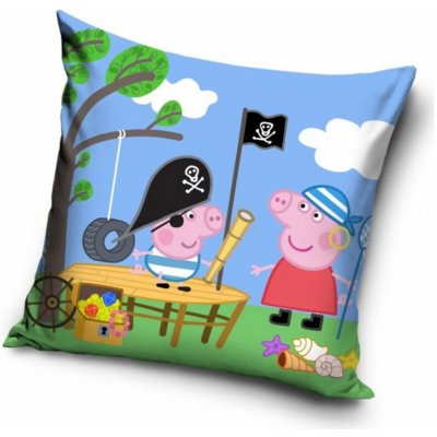 Carbotex Prasátko Pepina a Tomík Piráti 40 x 40 cm – Sleviste.cz