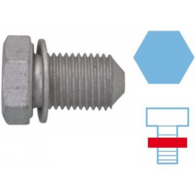 Závitová zátka, olejová vana CORTECO 220125S – Hledejceny.cz