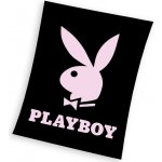 TipTrade Deka Playboy Black 150x200 – Zbozi.Blesk.cz
