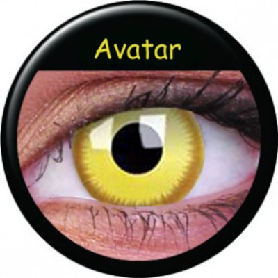 MaxVue Colour Crazy Avatar roční 2 čočky – Zboží Mobilmania