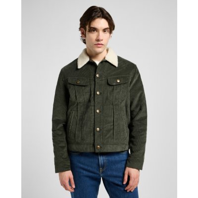Lee 112370429 Sherpa Jacket Frontier Olive – Zboží Dáma