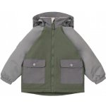 LEOKID zimní bunda Color Block Green Scape – Zboží Dáma