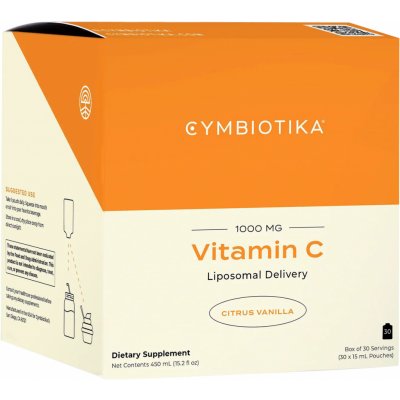 Cymbiotika Liposomální vitamín C s křemíkem 30x15 ml – Zboží Mobilmania