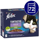 Felix Fantastic Lahodný výběr v želé 72 x 85 g – Hledejceny.cz